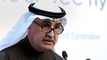 Nizar al-Adsani speaks at the Petroleum Economist GCC Energy Strategy Forum in Kuwait City on January 25, 2017. (AFP)