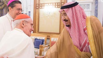 Saudi King meets with top Vatican cardinal for inter-religious dialogue