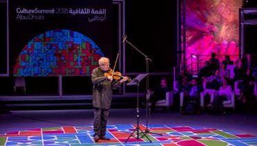 Gidon Kremer performing at the Culture Summit Abu Dhabi. (Supplied)