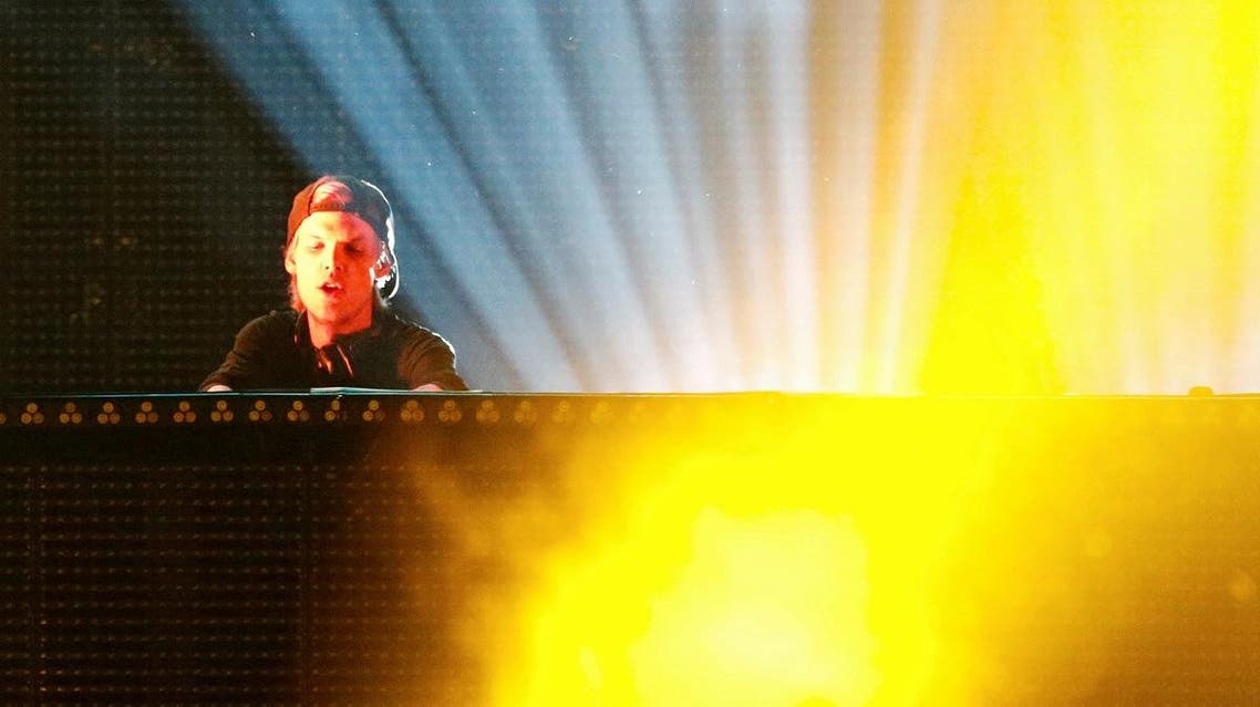 DJ Avicii performs during a concert at Brooklyn's Barclay's Center in New York. (Reuters)