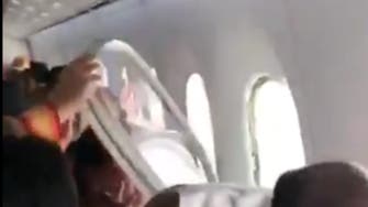 WATCH: Air India window panel dismantles in mid-air
