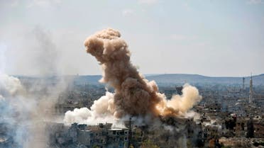 Syria ISIS ghouta douma. (AP)