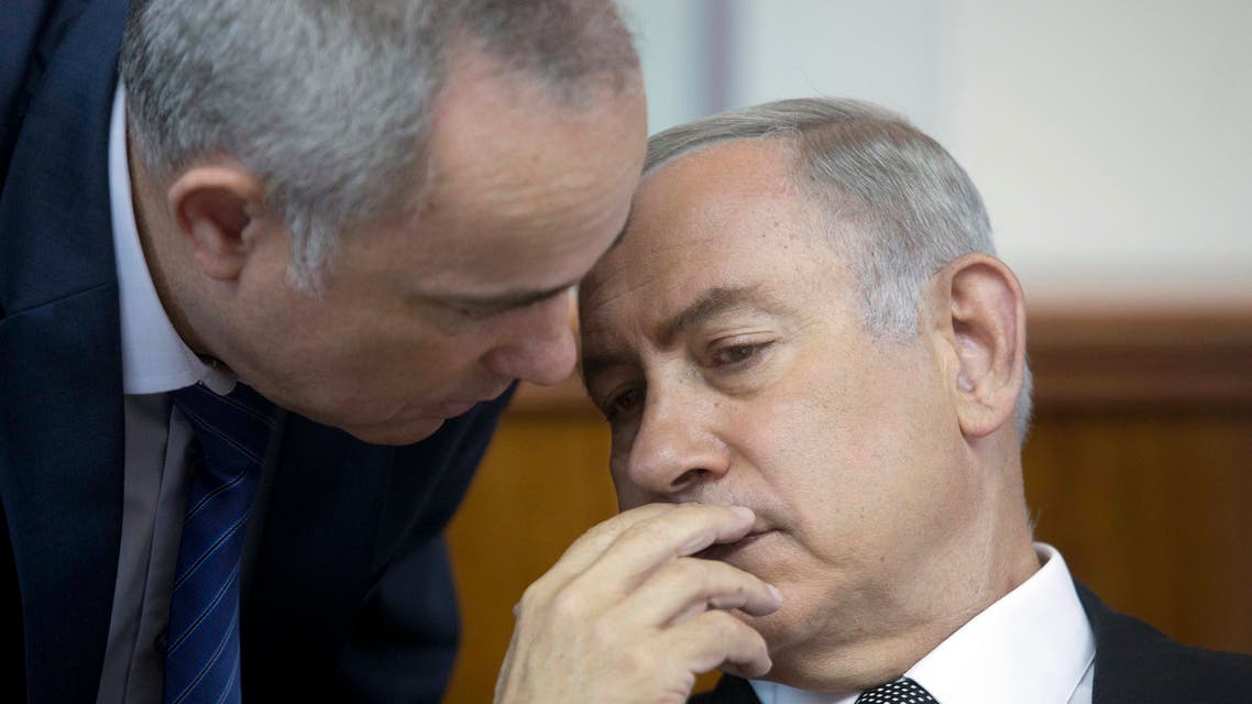 يوفال شتاينتز Yuval Steinitz بنيامين نتنياهو netanyahu