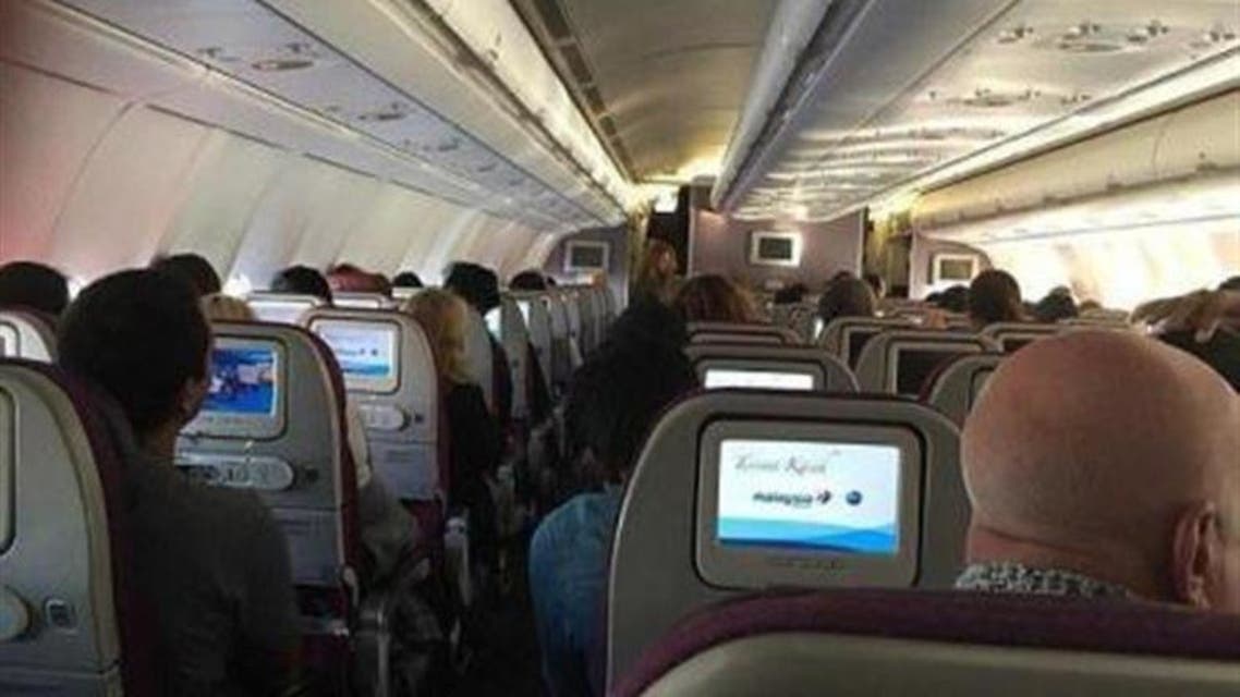 من متن الطائرة التي شهدت ولادة الطفل