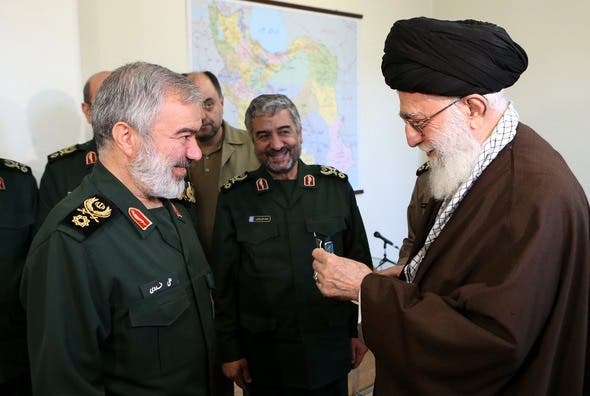 On April 18 while marking Army’s Day, Rouhani commended the army for not interfering in political affairs. (Al Arabiya)