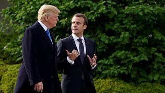 France’s Macron visits Trump as Iran nuclear deal hangs in balance