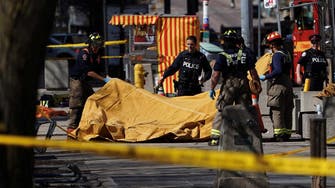Nine dead, 16 hurt by van plowing over Toronto sidewalk 