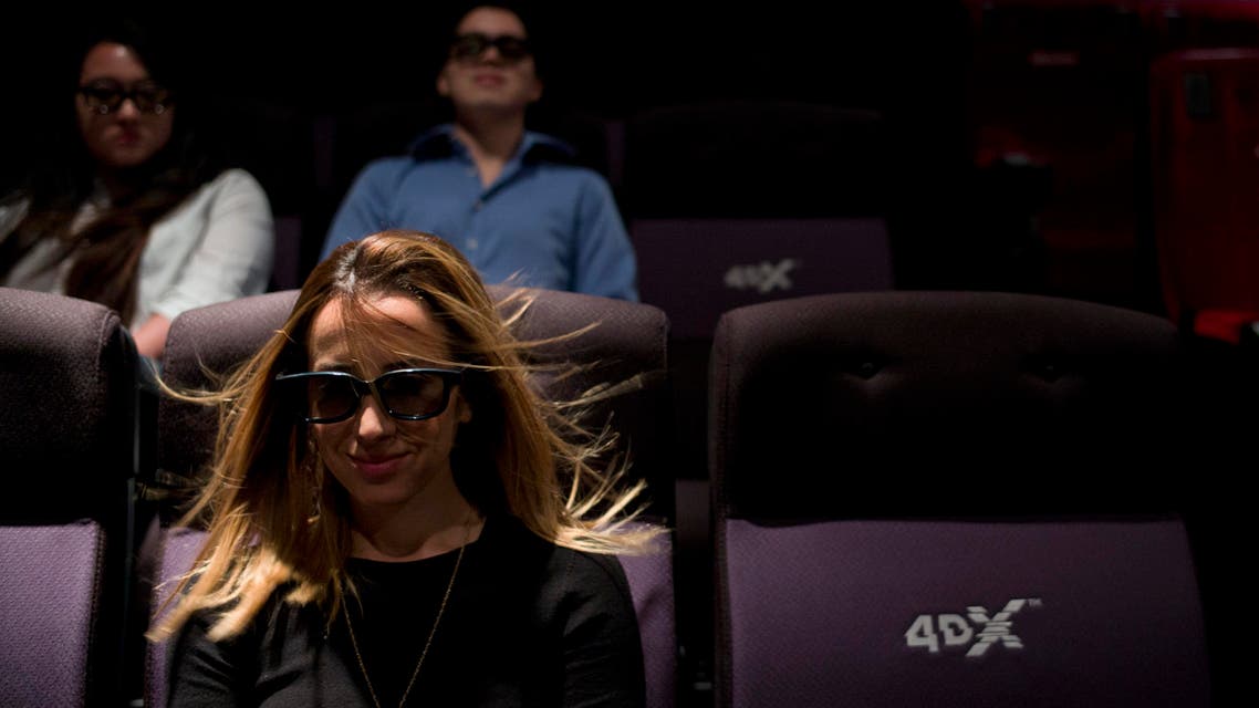 4DX cinema saudi. (AP)