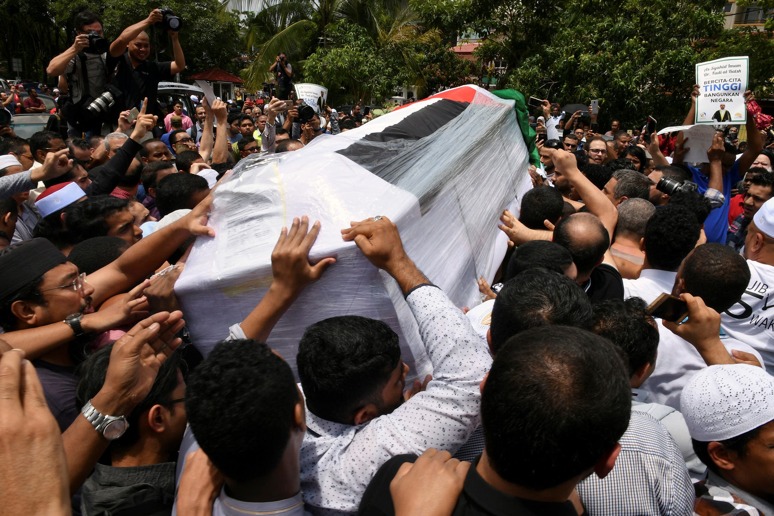 Palestinian man killed in Malaysia. (AP)