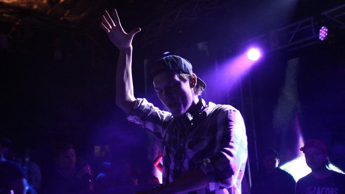 Avicii performs at Park City Live Day 3 on Saturday, January 19, 2013. (AP)