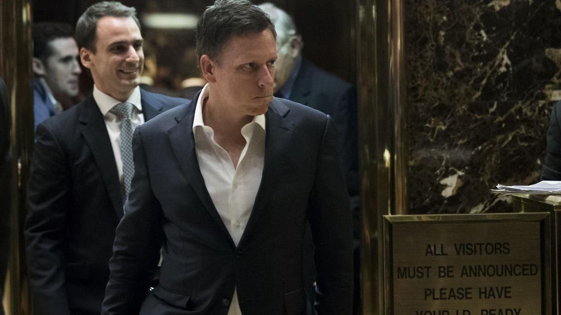 Peter Thiel, co-founder of PayPal and venture capitalist. (AFP)