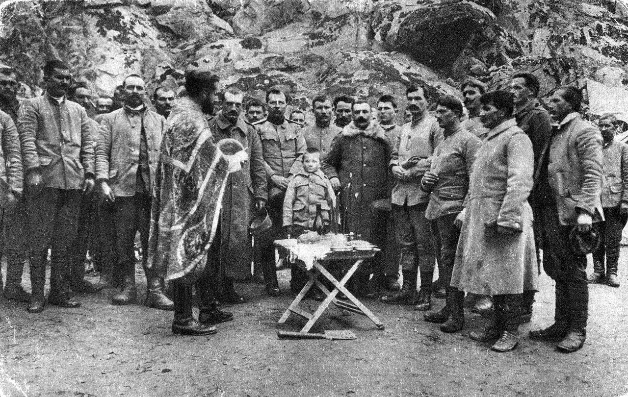 Gavrić Momčilo eight year old soldier (Supplied)