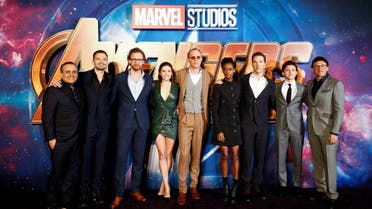 Cast members attend the Avengers: Infinity War fan event in London. (Reuters)