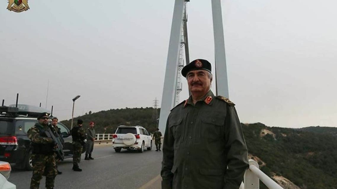 حفتر غرب درنة