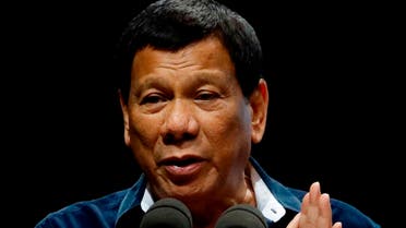 Duterte at the weekend appealed to the "sense of patriotism" of overseas Filipino workers. (AP)