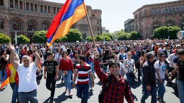 احتجاجات ارمينيا