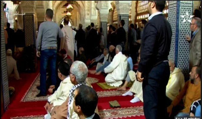 ذعر في مسجد حسان عقب الهجوم