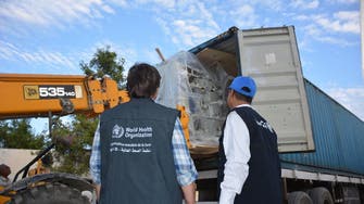 King Salman Relief Center aids delivery of WHO oxygen stations to Yemen
