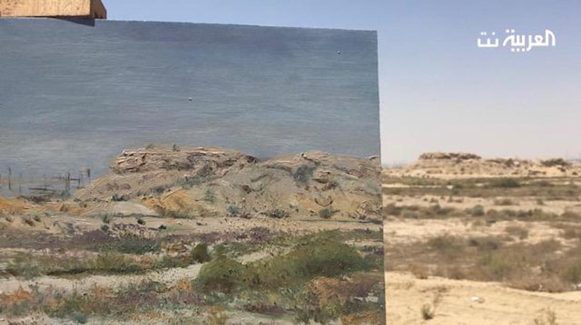American artist give voice to Saudi deserts in her paintings