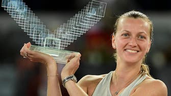 Kvitova lasts the pace to claim record third Madrid title