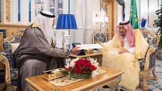 Saudi king receives written message from Kuwaiti emir