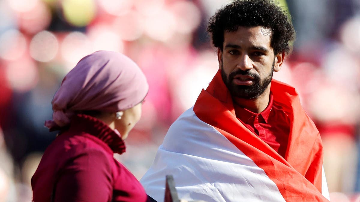Mohamed Salah's wife makes first official public appearance | Al Arabiya  English