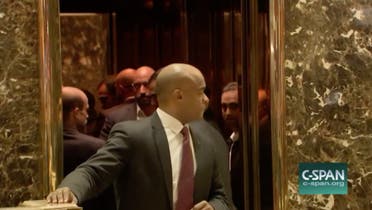 The pictures – taken from C-SPAN’s Trump Tower camera – allege to show Ahmed Al-Rumaihi—the head of a $100 billion Qatari investment fund— meeting with former Trump associates. 