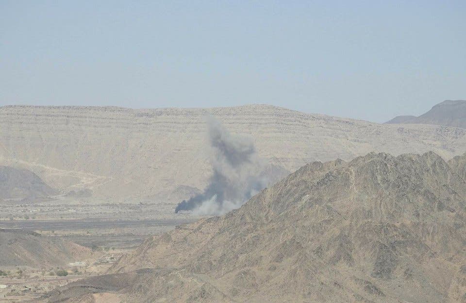 غارة للتحالف على مواقع الحوثيين في صرواح