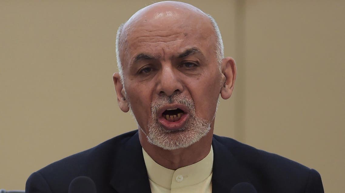 President Ghani met families as well as local elders and apologized, a statement from the presidential palace said. (AFP)