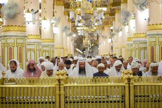 Mecca taraweeh prayers grand mosque. (SPA)