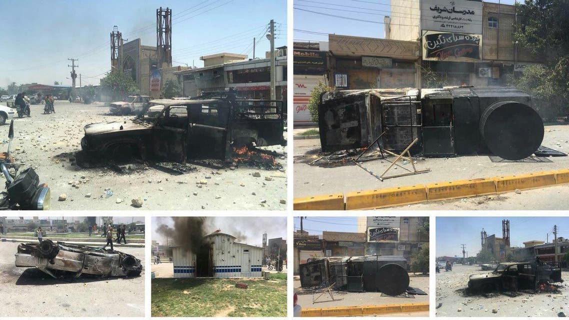 صور الدمار اثر المواجهات