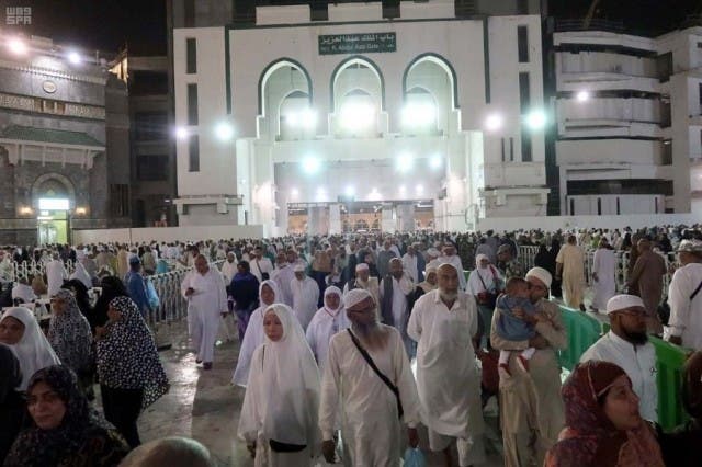 Mecca taraweeh prayers grand mosque. (SPA)
