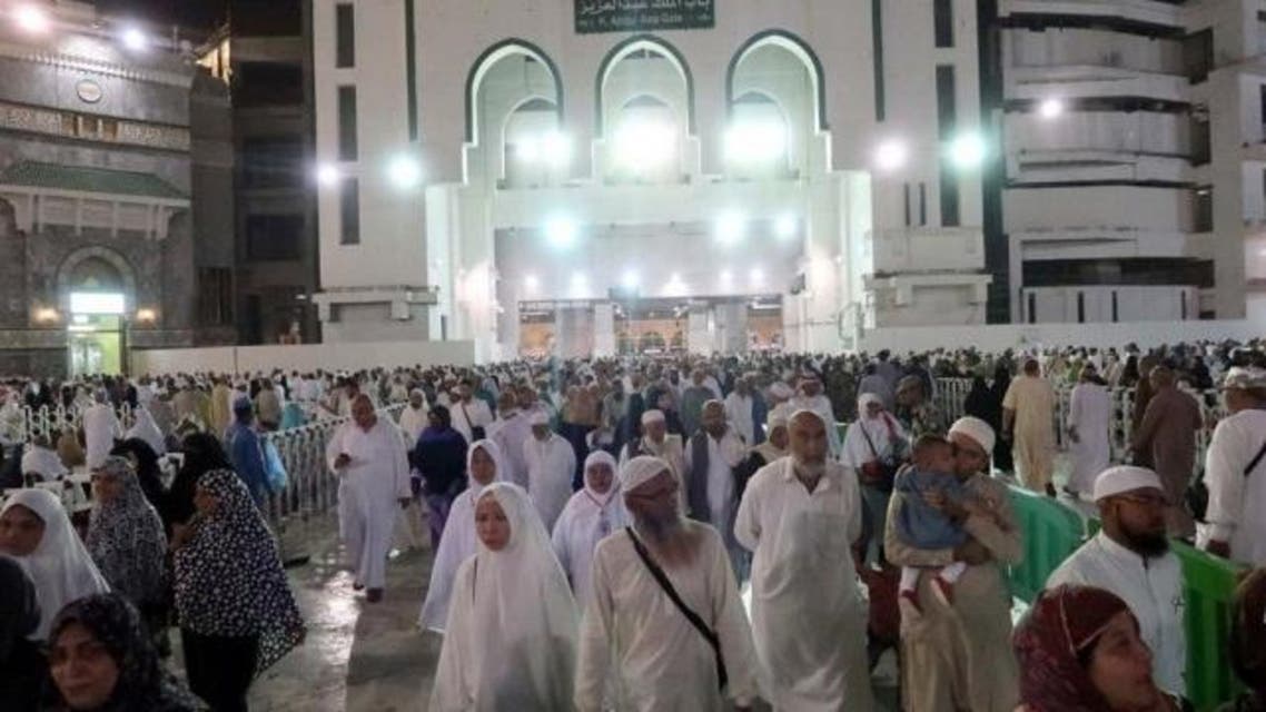 Mecca taraweeh prayers grand mosque. (SPA)