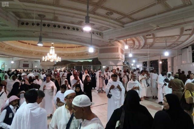 Mecca taraweeh prayers grand mosque. (SPA)
