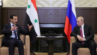 Syria’s Assad meets with Putin in Russia’s Sochi