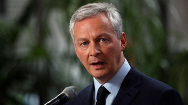 France finance minister bruno le maire. (AP)