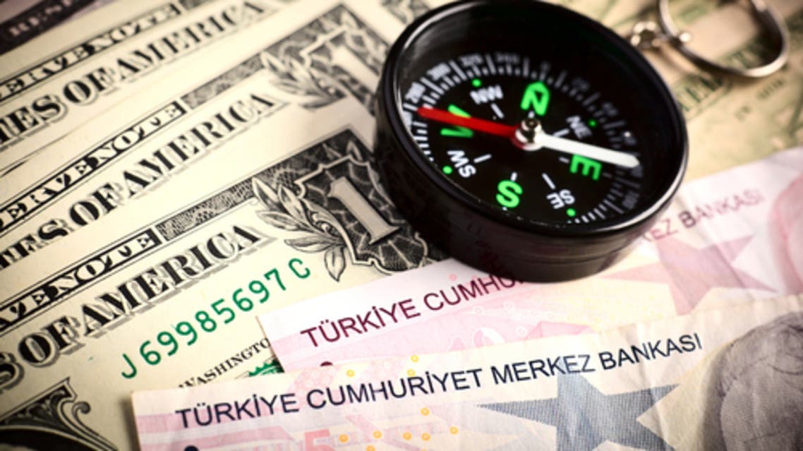 ليرة تركية دولار