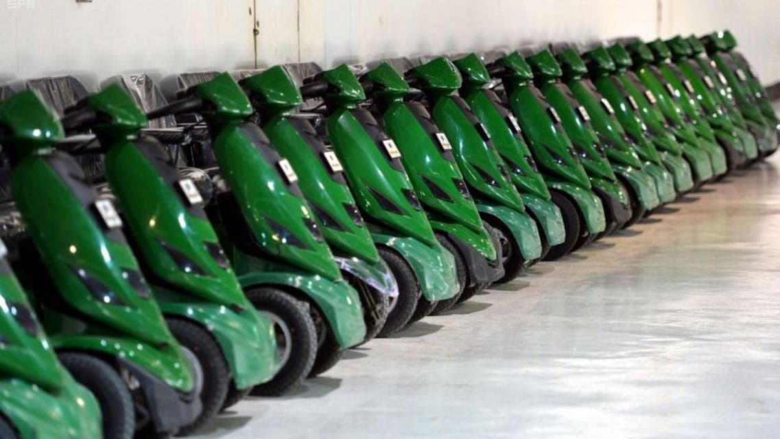 mecca scooters. (SPA)