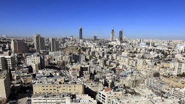 A picture taken on January 19, 2013, shows a general view of the Jordanian capital Amman. (AFP)
