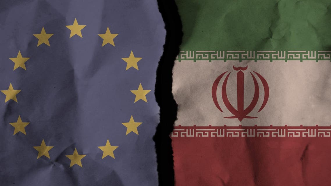 eu europe iran flag