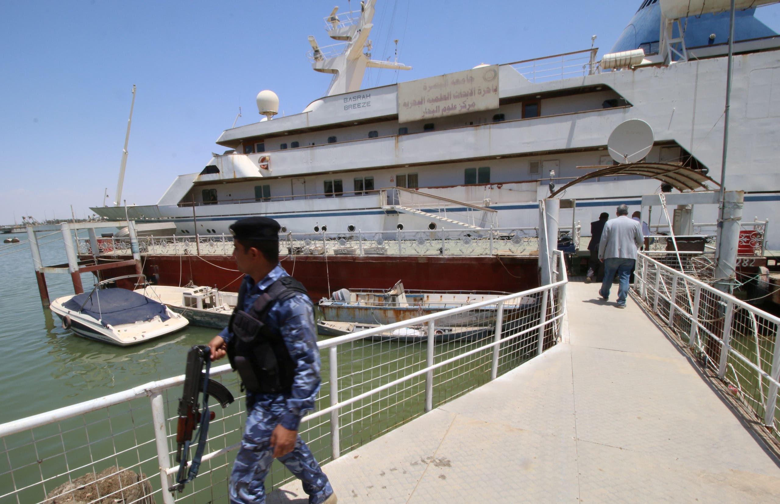 Saddam Hussein Yacht Basra. (Reuters)