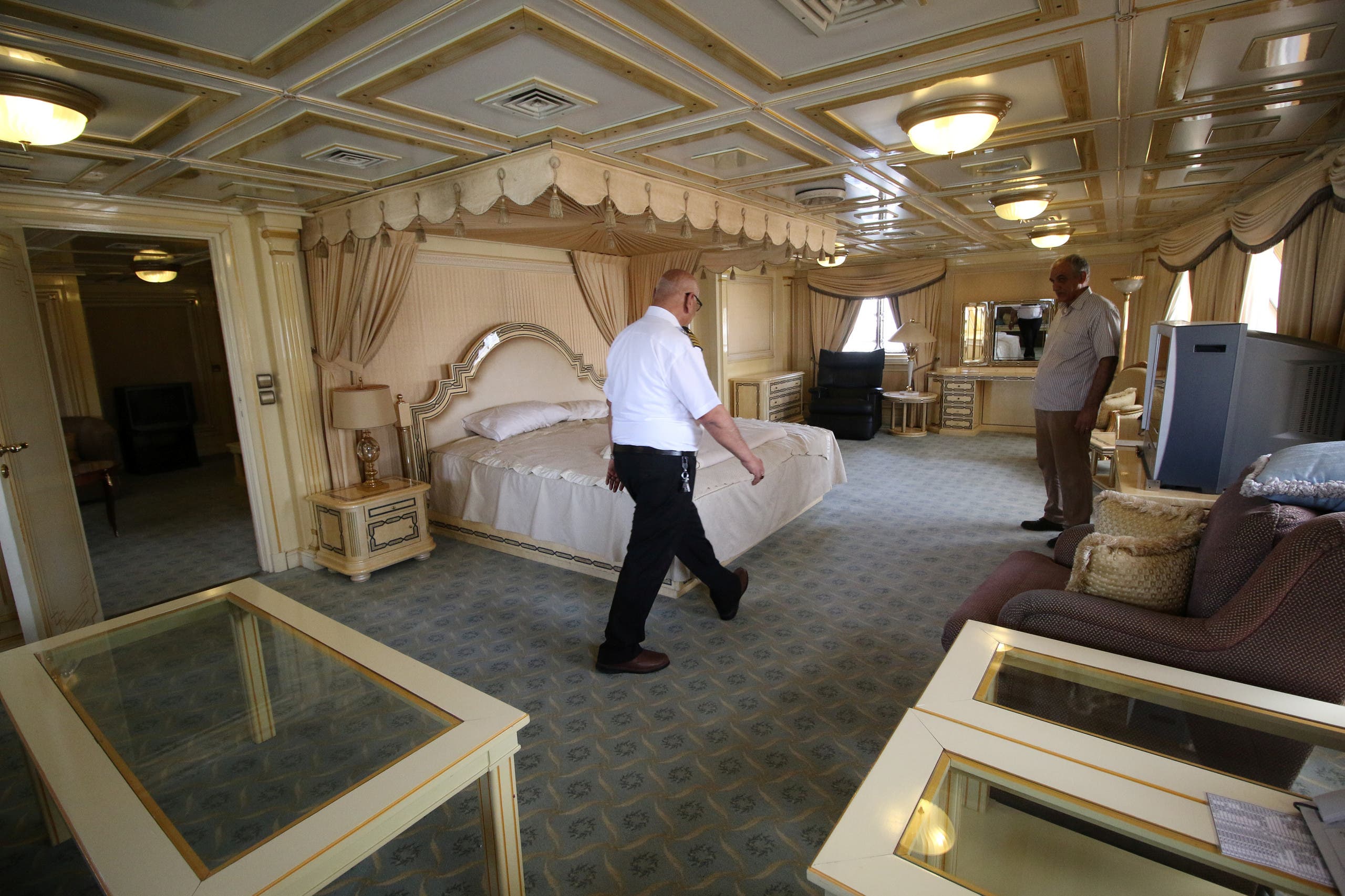 Saddam Hussein Yacht Basra. (Reuters)