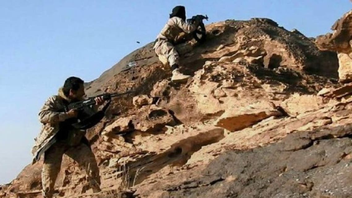 الجيش اليمني في جبل يفع بمديرية باقم بعد تحريرها