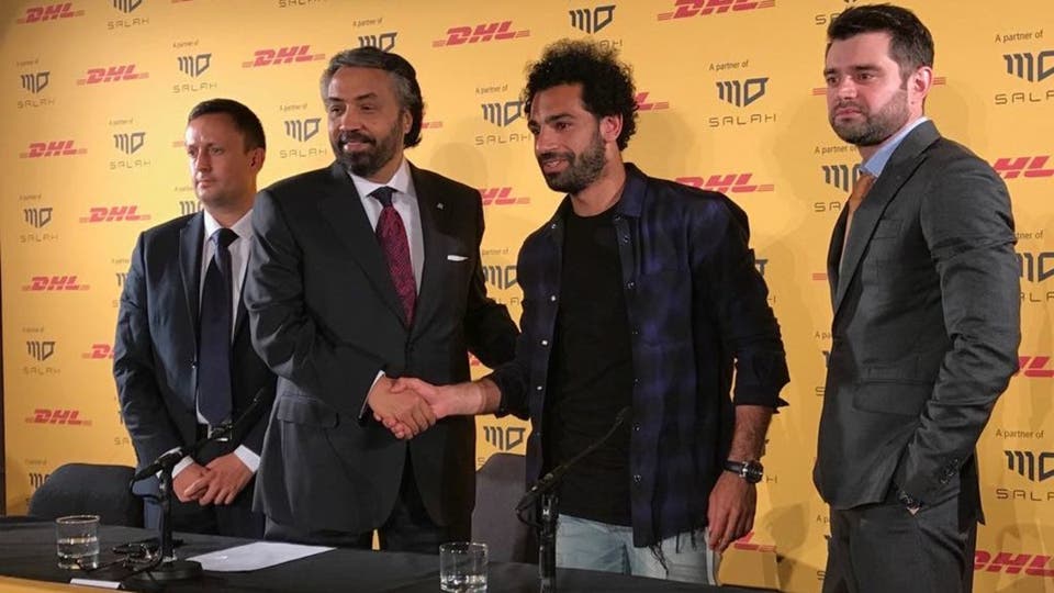 شراكة بين Dhl العالمية واللاعب المصري محمد صلاح