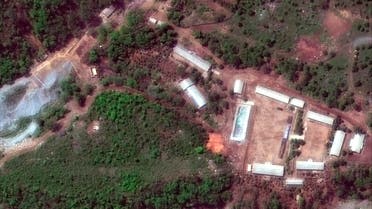 This Wednesday, May 23, 2018 satellite file image provided by DigitalGlobe, shows the Punggye-ri test site in North Korea. (File photo: AP)