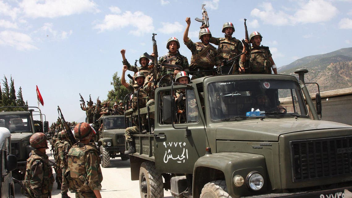 assad syria army. (AP)x
