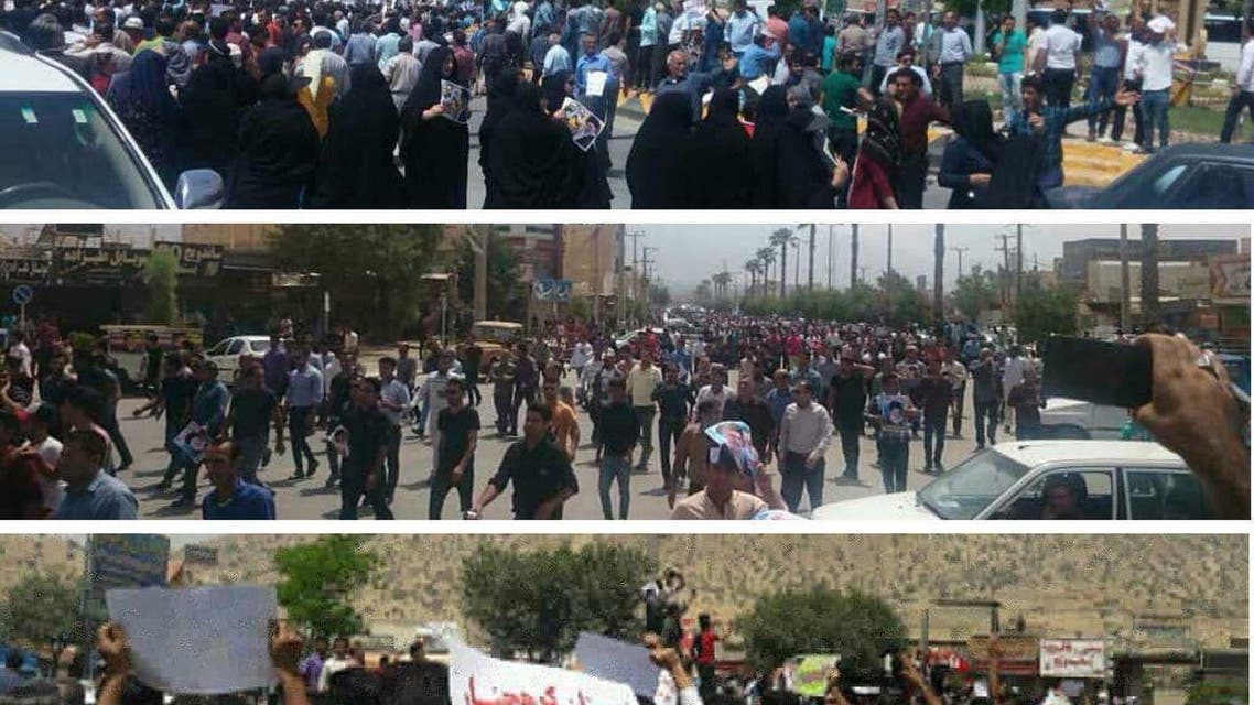 إيران.. احتجاجات في كازرون عكس السابقة