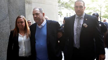 Film producer Harvey Weinstein arrives at Manhattan Criminal Court in New York, U.S., May 25, 2018. REUTERS/Shannon Stapleton