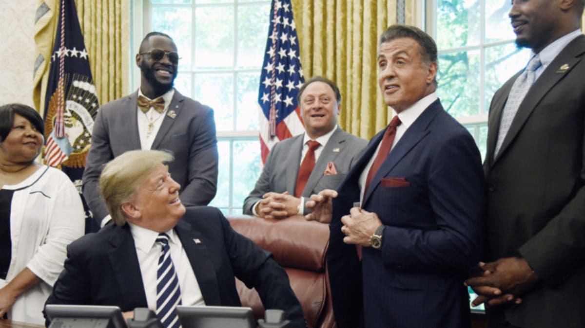 Sylvester Stallone In The White House