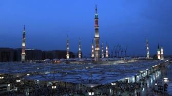 Minarets of Prophet’s Mosque an architectural attraction for worshippers